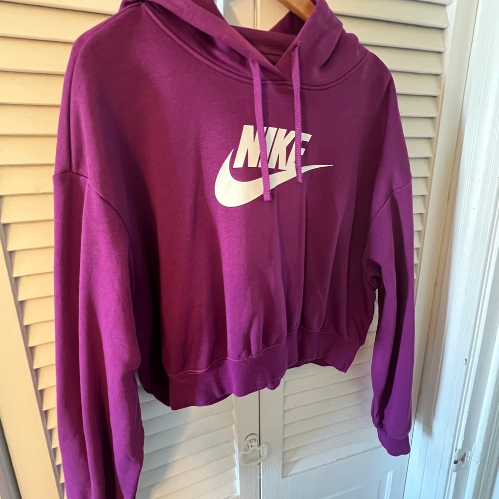 Nike Women's Vibrant Purple Hoodie